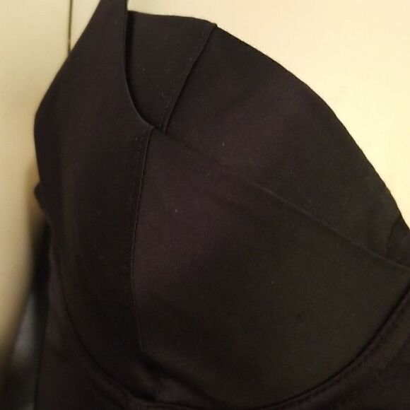 [F21] Black Bustier Corset Top Large - Picture 8 of 12
